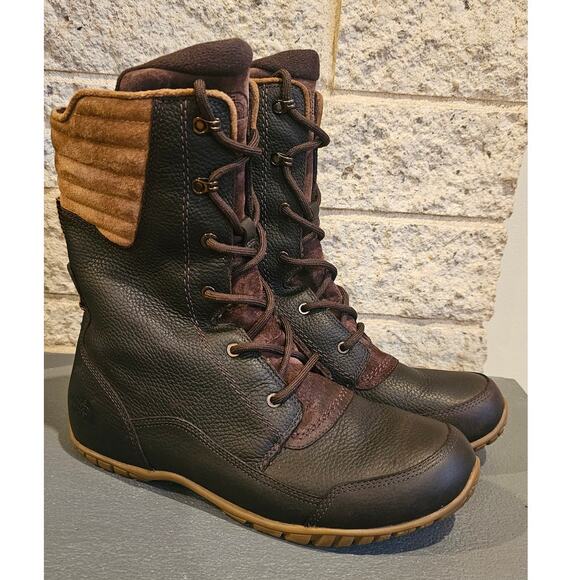 The North Face Purna Luxe Tall Winter Boot Womens Sz 10 Insulated, Waterproof, - Picture 1 of 11